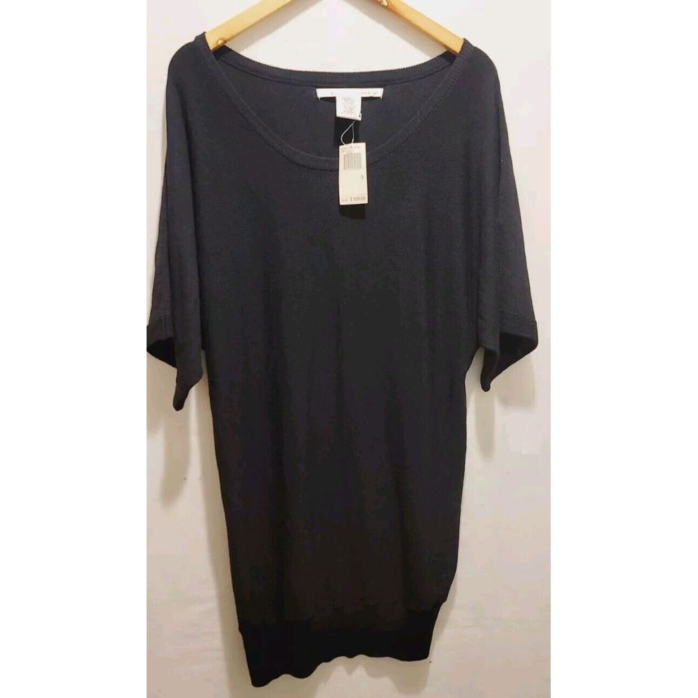Max Studio Wool Sweaterdress Size S‎ Stretch Midi NWT $128